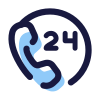 Service 24/7 Hrs